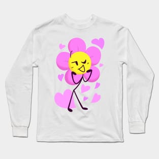 Flower (Battle For Dream Island) Long Sleeve T-Shirt